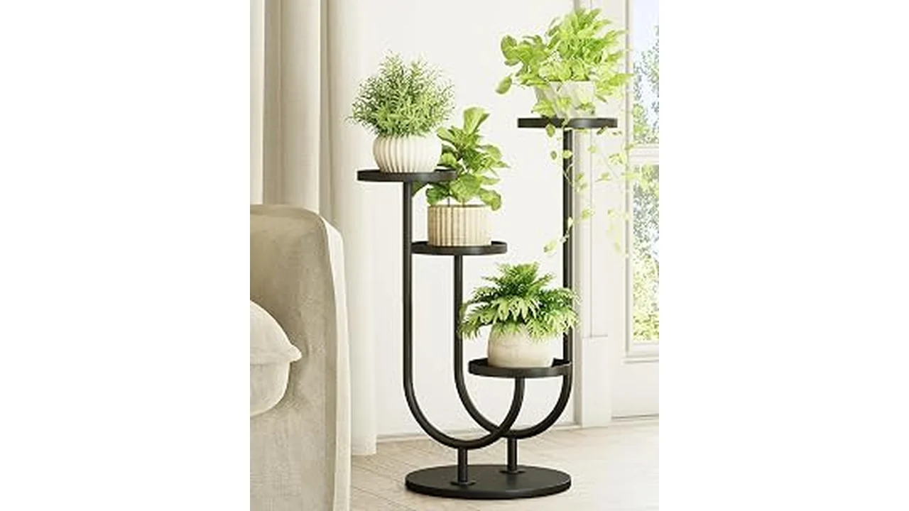 Best 10 Minimalist Metal Indoor Plant Stand for Home Decor 6 Best 10 Minimalist Metal Indoor Plant Stand for Home Decor
