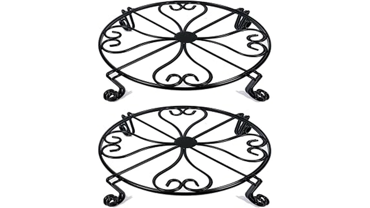 Best 10 Round Metal Indoor Plant Stand for Flower Pots